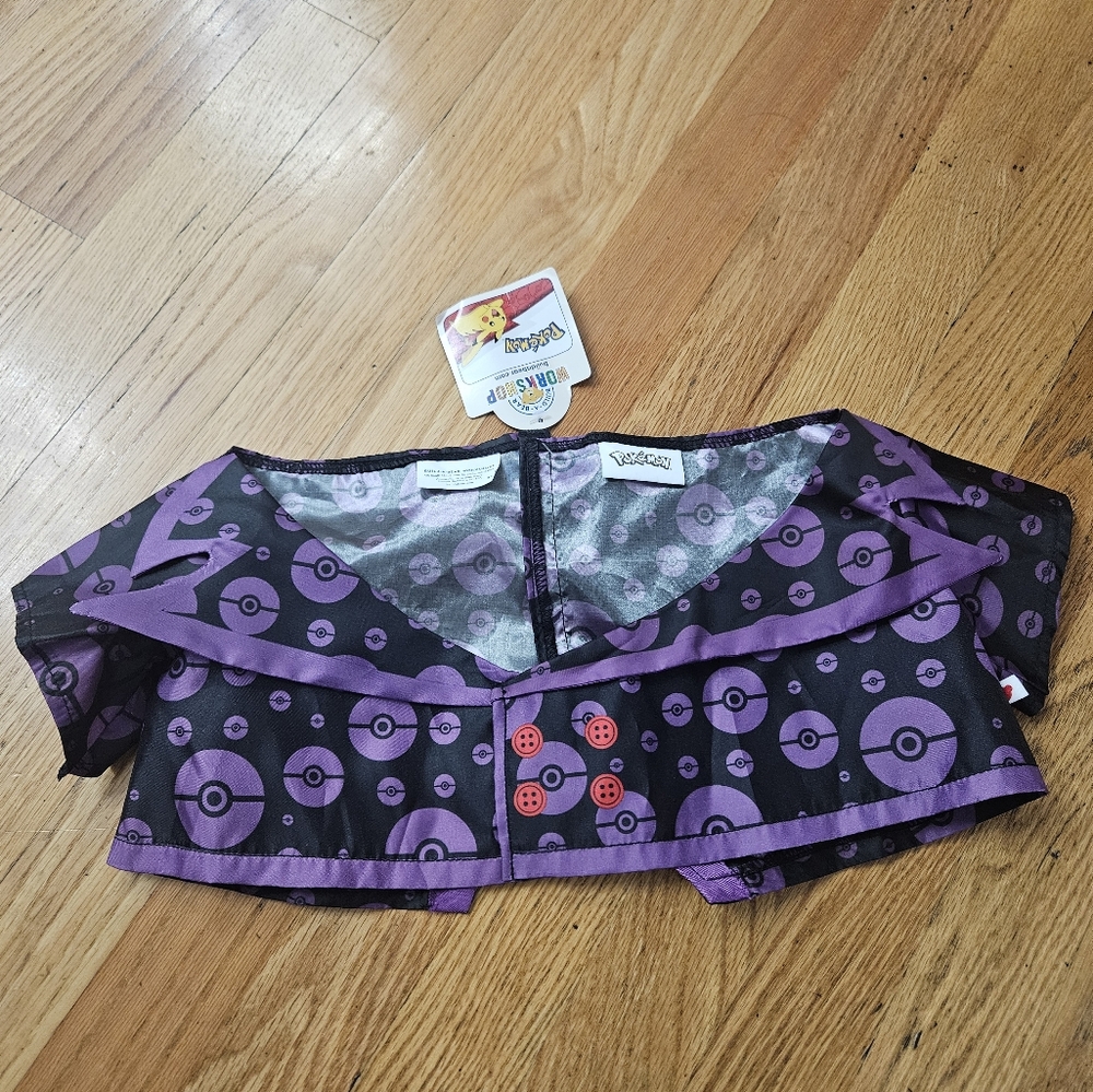 Build-A-Bear Pokemon Gengar Purple & Black Coat BAB Online Exclusive NEW